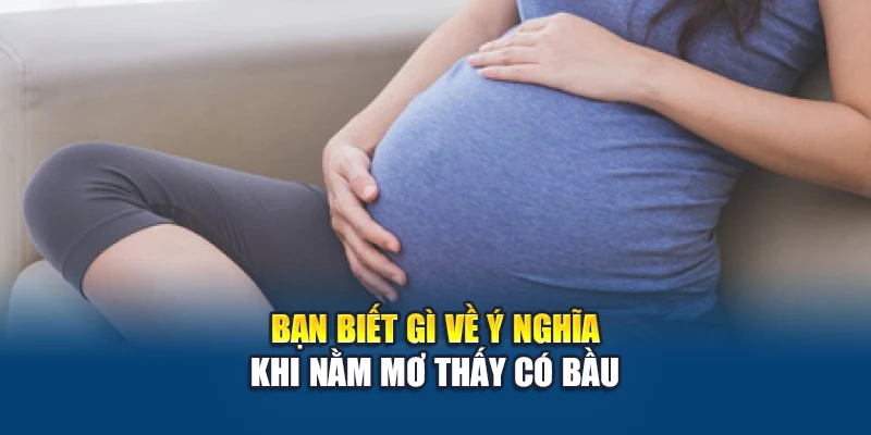 Bạn biết gì về ý nghĩa khi nằm mơ thấy có bầu